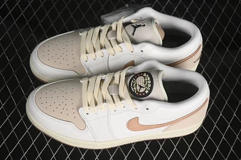 All categories Air Jordan Jordan series basketball shoes Air Jordan 1 Low Air Jordan 1 Low "Dongdan" AJ1 Joe 1 coconut milk white low-top cultural casual sneakers IB8855-121